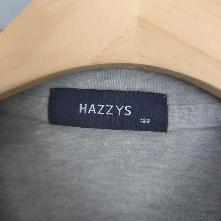 [SOLD OUT] 헤지스 HAZZYS 크라운 자수 긴팔 카라티 100