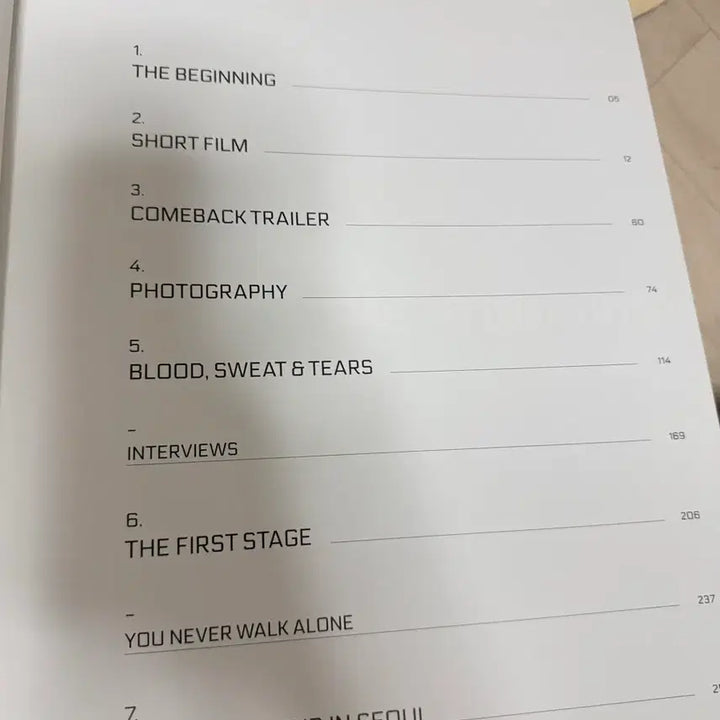 [BUNJANG] BTS WINGS / Map of the Soul Concept Book / 방탄소년단 BTS WINGS 컨셉북