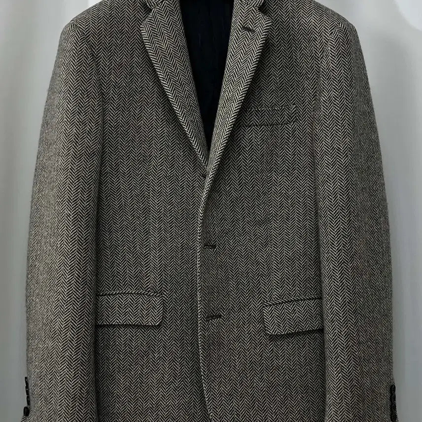 [BUNJANG] Polo Ralph Lauren Italian Herringbone Wool 3-Roll-2 Sport Coat Jacket / 폴로 랄프로렌 이태리 헤링본 울 3roll2 스포츠 코트 자켓