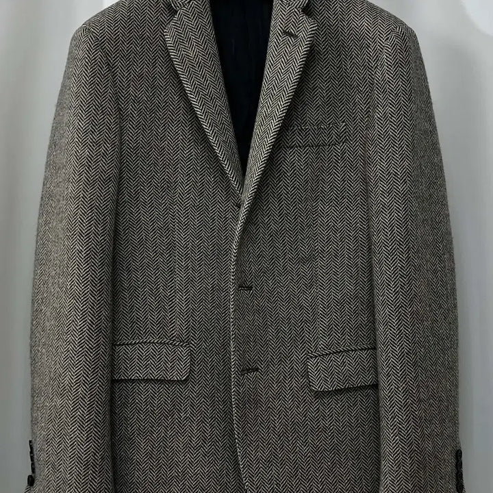 [BUNJANG] Polo Ralph Lauren Italian Herringbone Wool 3-Roll-2 Sport Coat Jacket / 폴로 랄프로렌 이태리 헤링본 울 3roll2 스포츠 코트 자켓
