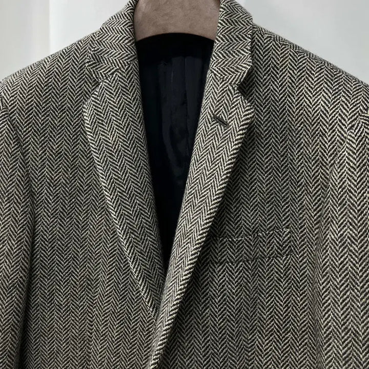 [BUNJANG] Polo Ralph Lauren Italian Herringbone Wool 3-Roll-2 Sport Coat Jacket / 폴로 랄프로렌 이태리 헤링본 울 3roll2 스포츠 코트 자켓