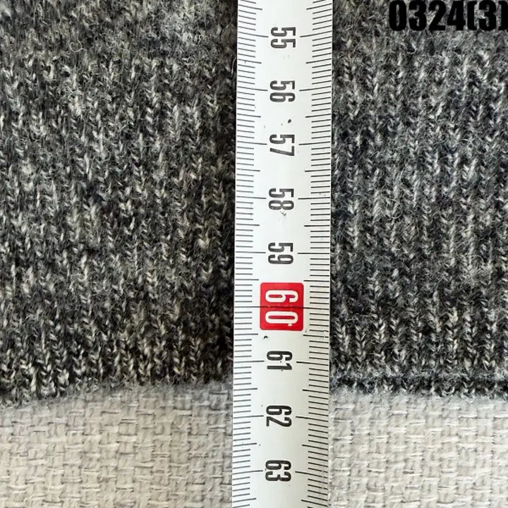 [SOLD OUT] XL 유니클로 그레이 브이넥 가디건 0324(3)