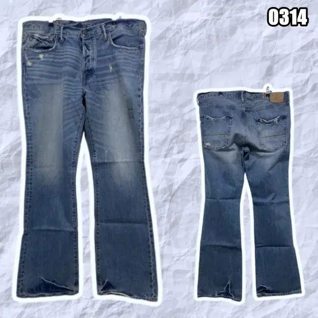 [BUNJANG] Abercrombie Bootcut Denim Jeans / 아베크롬비 청바지 부츠컷 데님