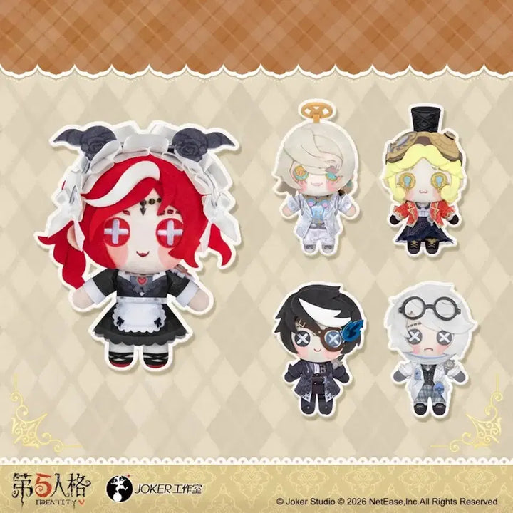 [BUNJANG] Identity V Noir Kato Supernatural Investigator Lockhart Crimson Doll Keyring / 제5인격 느와르 가토 초자연현상 조사원 록하트 크림슨 인형 키링