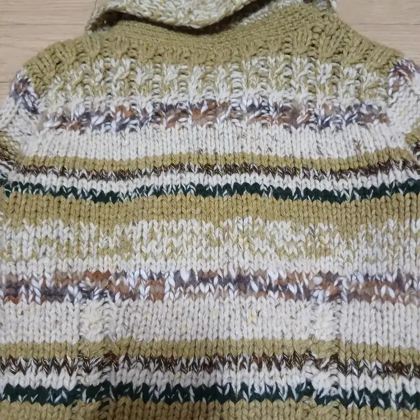 [BUNJANG] SJSJ Olive Knit Cardigan / SJSJ 모 니트 가디건