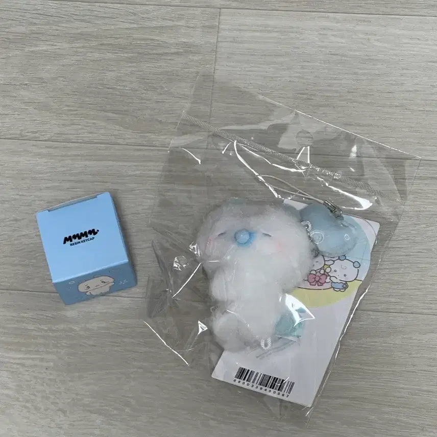 [BUNJANG] PLAVE MME Mimemu Keycap + Keyring + Phone Charm Set / 플레이브 베이비 므메미무 키캡+키링 폰 참 몌무 세트