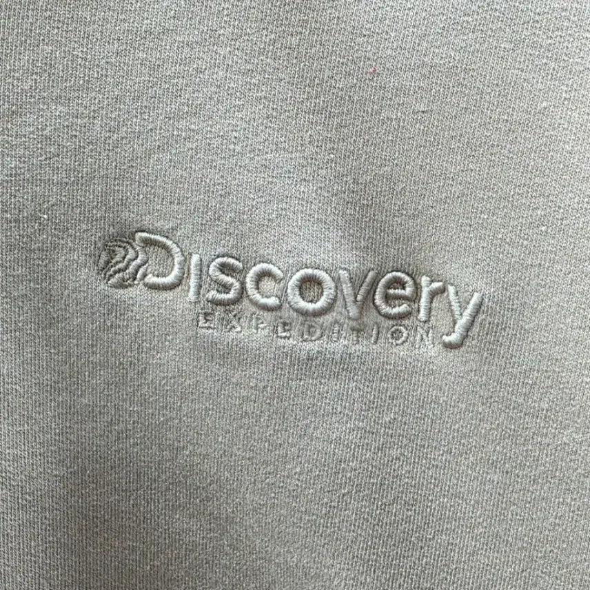 [BUNJANG] Discovery Beige Cropped Hooded Zip-up / (85) 디스커버리 후드집업 2.9