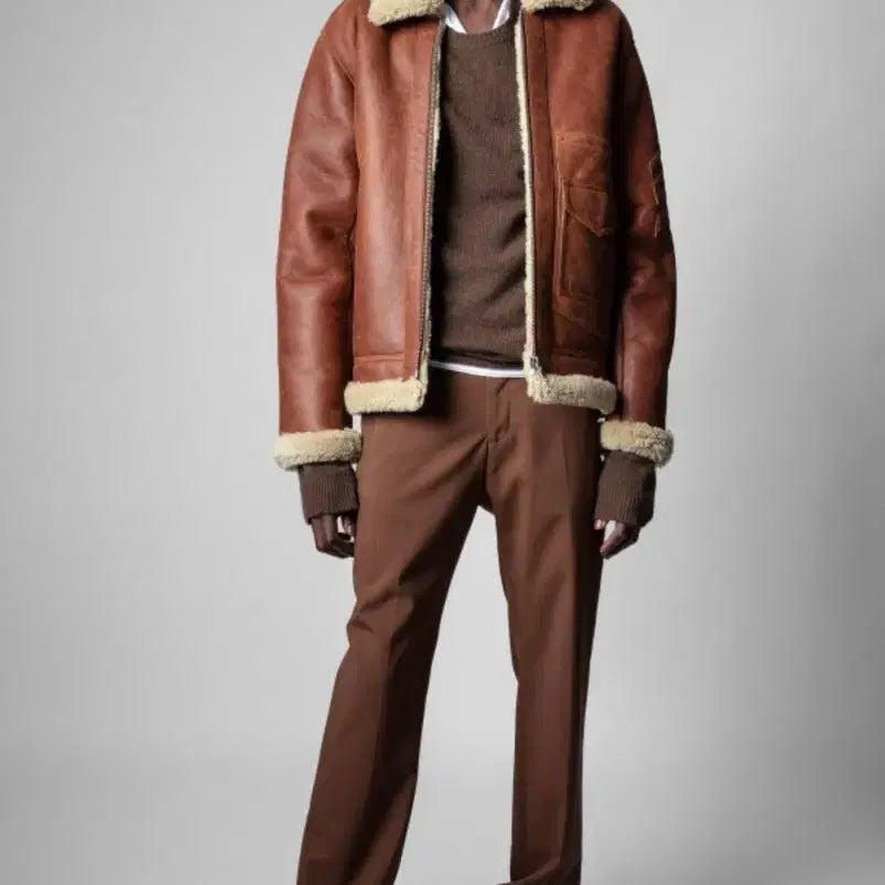 [BUNJANG] Zadig &amp; Voltaire Brown Slacks / 자딕엔볼테르 브라운 슬랙스