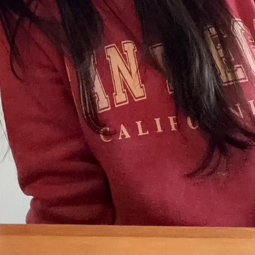 [BUNJANG] Vintage Washed Pink Fleece Sweatshirt / 빈티지 핑크 워시드 기모 맨투맨