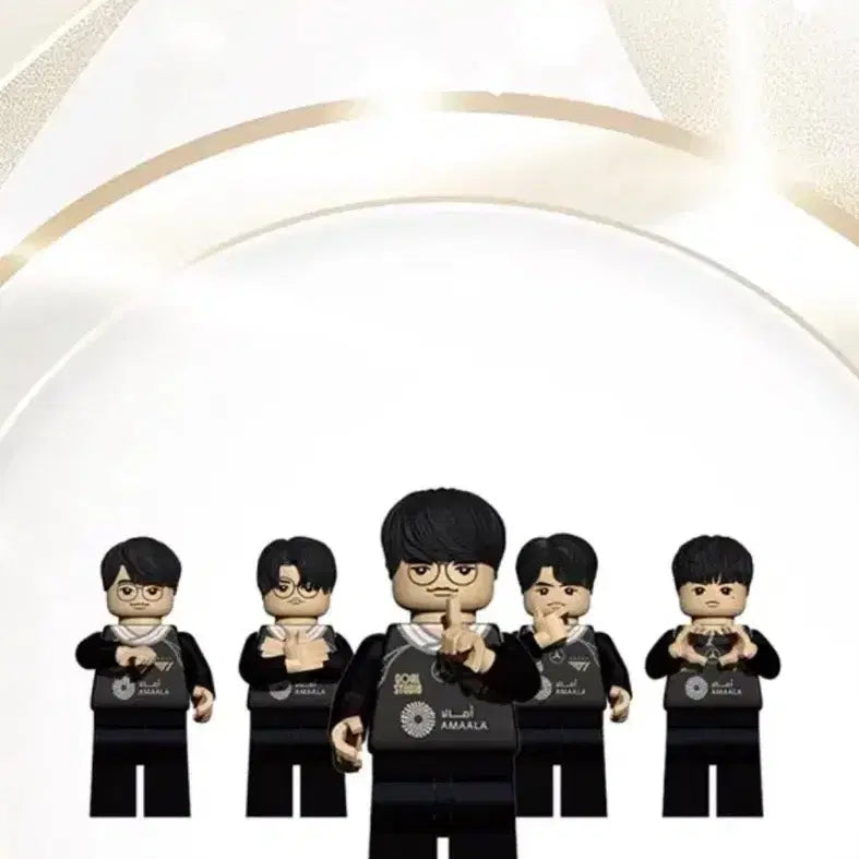 [BUNJANG] T1 25th Anniversary Brick Figure Faker / (미개봉) 티원 25월즈 기념 브릭피규어 페이커