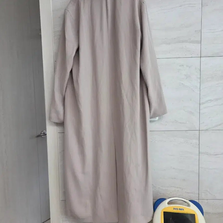 [BUNJANG] Blossom Beige Long Trench Coat Belt Set / 블로썸 베이지색 롱 트렌치코트 벨트 세트