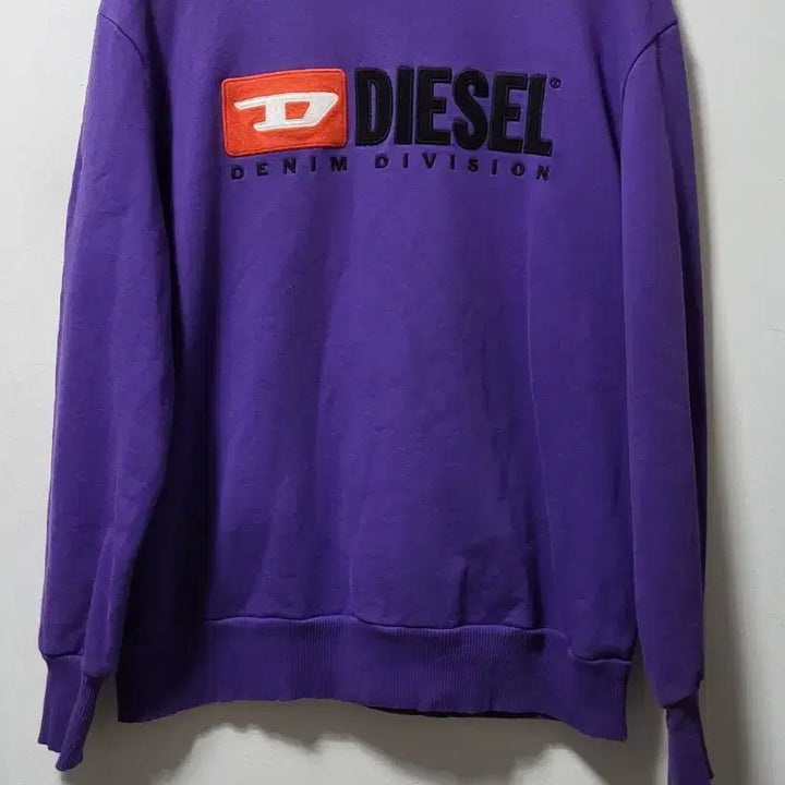 [BUNJANG] Diesel Purple Sweatshirt / 디젤 퍼플 맨투맨 티셔츠