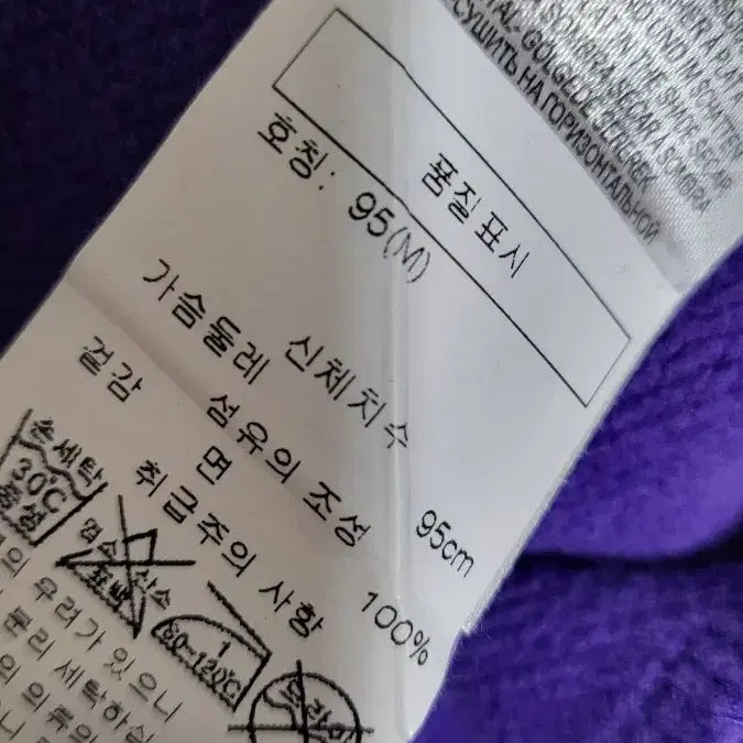 [BUNJANG] Diesel Purple Sweatshirt / 디젤 퍼플 맨투맨 티셔츠
