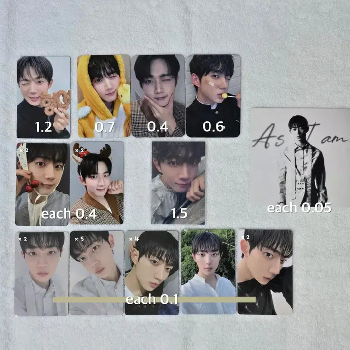 [BUNJANG] TEMPEST Hyungseop POB Photocard / 템페스트 형섭 포토카드 포카 미공포 콘서트 입장포카 iE 2기 인더다크