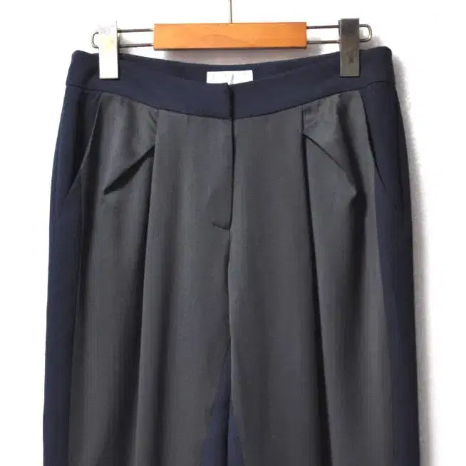 [BUNJANG] Son Jung Wan Slim Two-Way Color Block Pants (Waist 25) / 손정완/여성슬림투웨이배색팬츠(허리25)