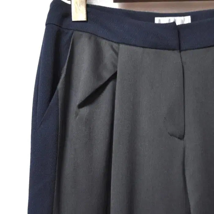 [BUNJANG] Son Jung Wan Slim Two-Way Color Block Pants (Waist 25) / 손정완/여성슬림투웨이배색팬츠(허리25)