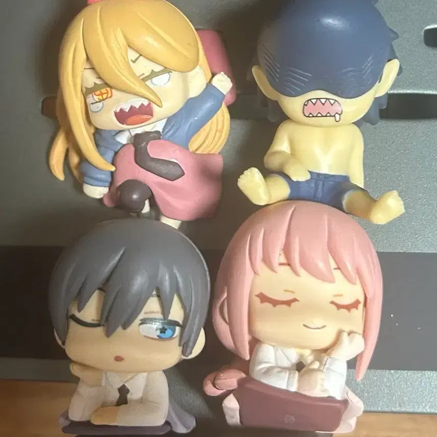 [BUNJANG] Chainsaw Man Character Figure 4-Set / 체인소맨 캐릭터 피규어 4종 세트