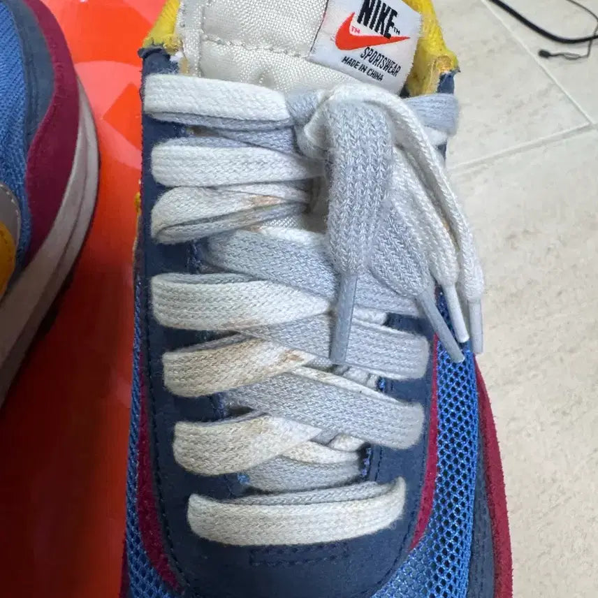 [BUNJANG] Nike x Sacai LD Waffle Blue Multi Sneakers / 나이키 x 사카이 LD와플 블루 멀티 270사이즈