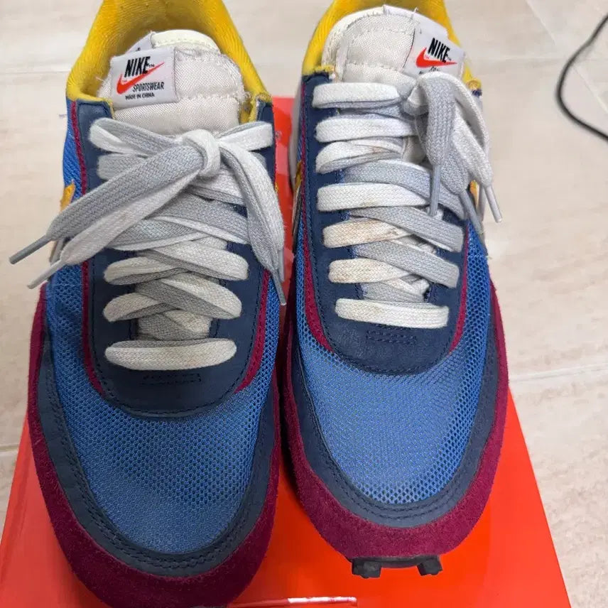 [BUNJANG] Nike x Sacai LD Waffle Blue Multi Sneakers / 나이키 x 사카이 LD와플 블루 멀티 270사이즈