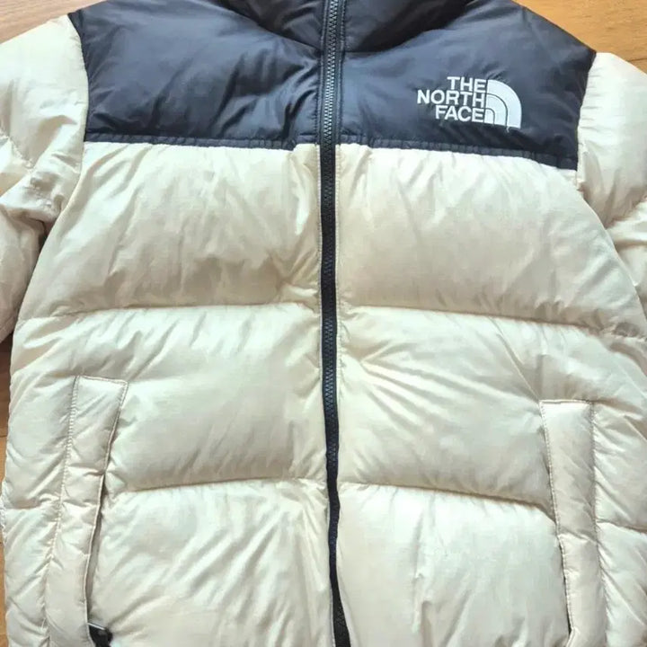 [BUNJANG] The North Face Nuptse Ivory Padding Jacket (S/85) / 노스페이스 눕시 아이보리 패딩 S/85