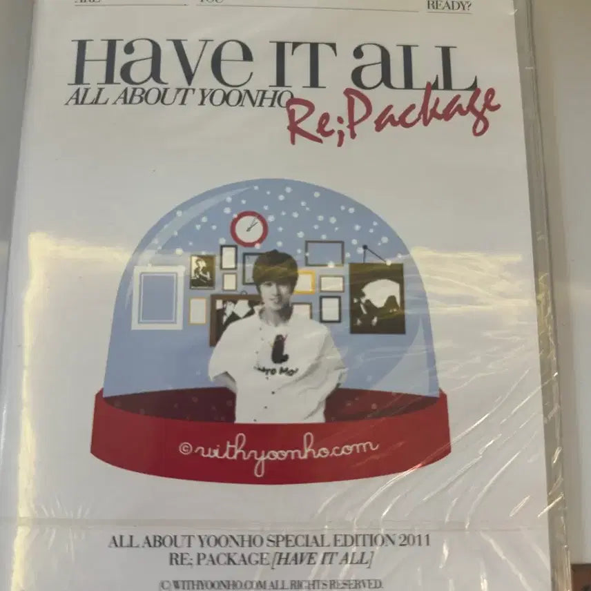 [BUNJANG] TVXQ Yunho All About DVD / 올어바웃윤호 비공굿 DVD 미개봉