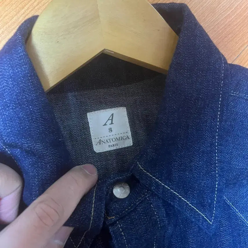 [BUNJANG] Anatomica Western Denim Shirt / Anatomica denim shirts 아나토미카 웨스턴 데님 셔츠