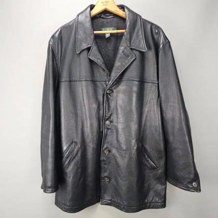 [BUNJANG] J.Crew Leather Car Coat / L)올드 제이크루 래더 카코트 j crew leather car coat