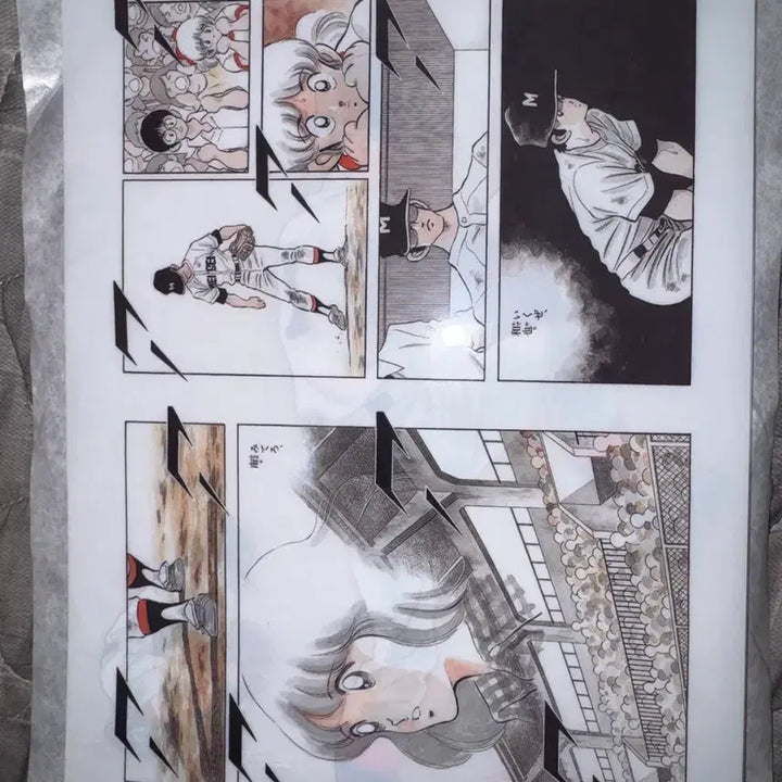 [BUNJANG] Adachi Mitsuru Touch Clear File Set / 아다치 미츠루의 터치  클리어파일 세트