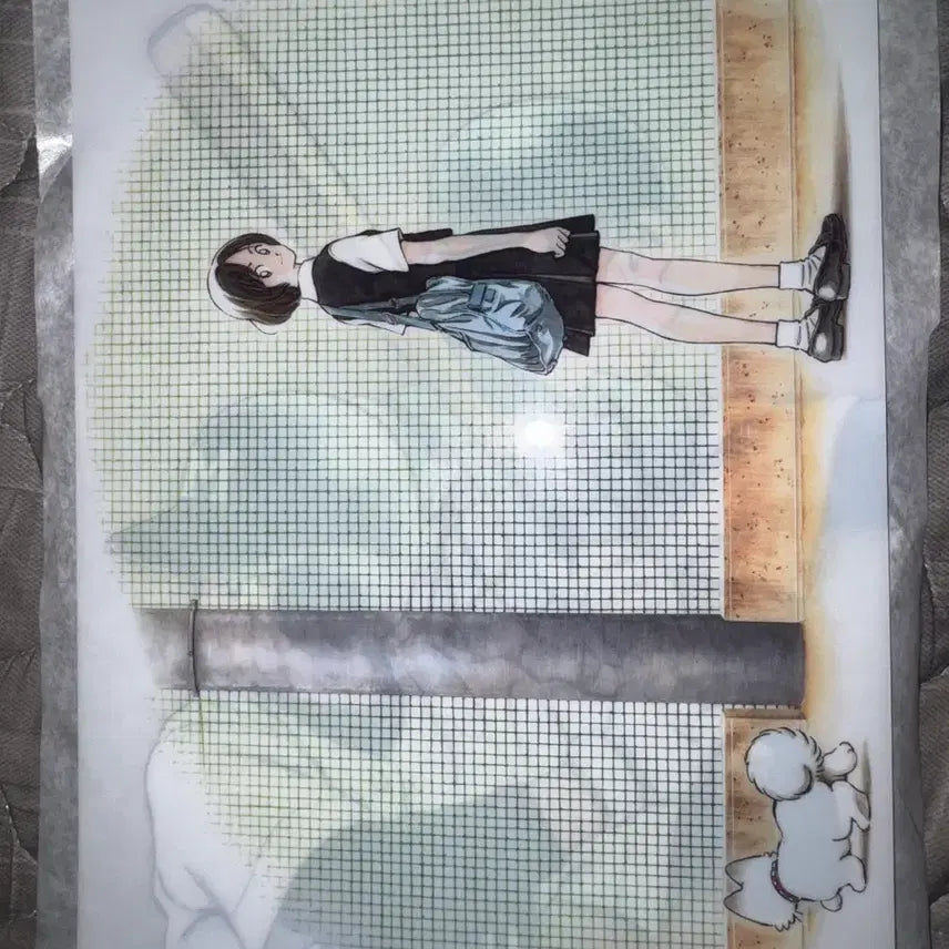 [BUNJANG] Adachi Mitsuru Touch Clear File Set / 아다치 미츠루의 터치  클리어파일 세트