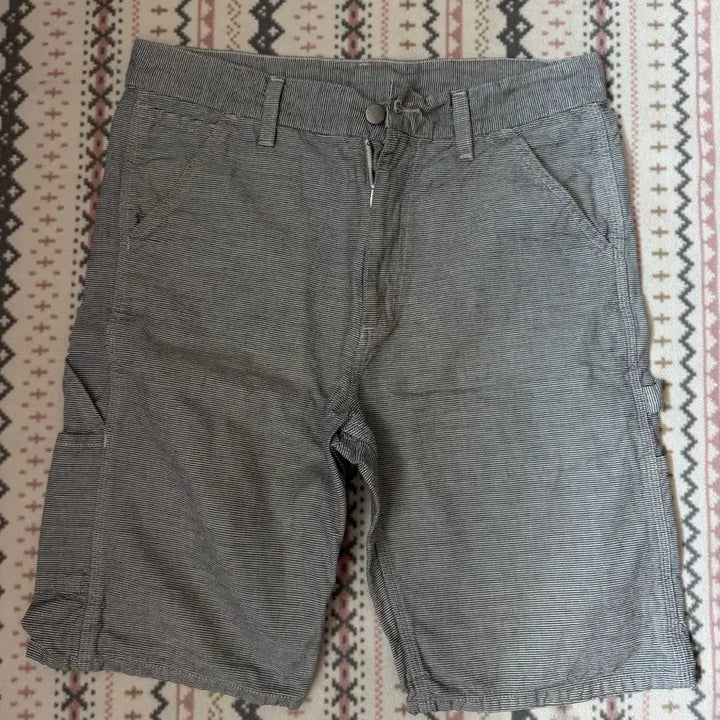 [BUNJANG] Carhartt Striped Shorts 28 Inch / 칼하트 스트라이프 반바지 28인치