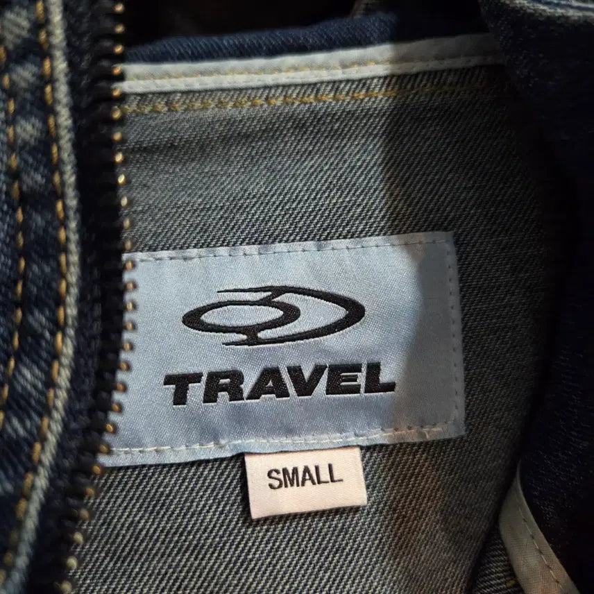 [BUNJANG] Travel Front Denim Windbreaker Blue / 트래블 프론트 백 데님 윈드 브레이커 블루