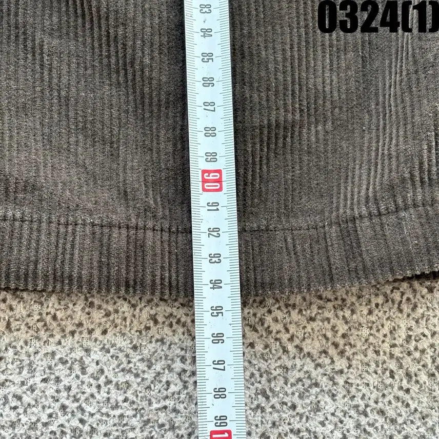 [SOLD OUT] NEUKKIMPYO 브라운 코듀로이 와이드 팬츠 M