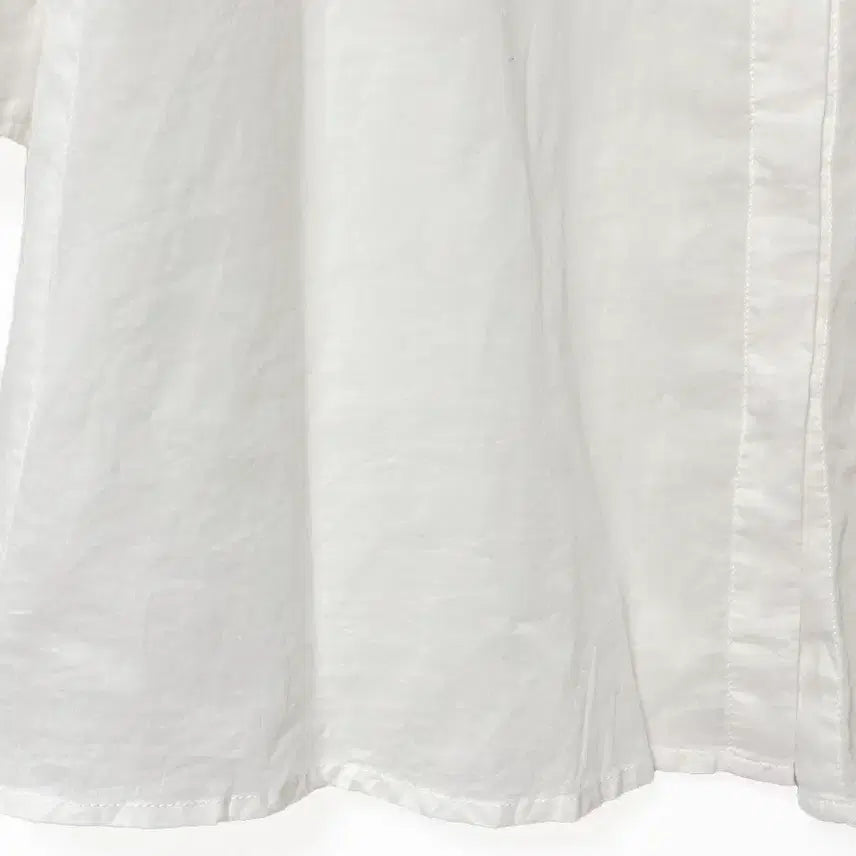 [SOLD OUT] 일본빈티지 에스닉패턴꽃자수 A라인셔츠남방 아이보리 모리걸하구미룩갸루y2k