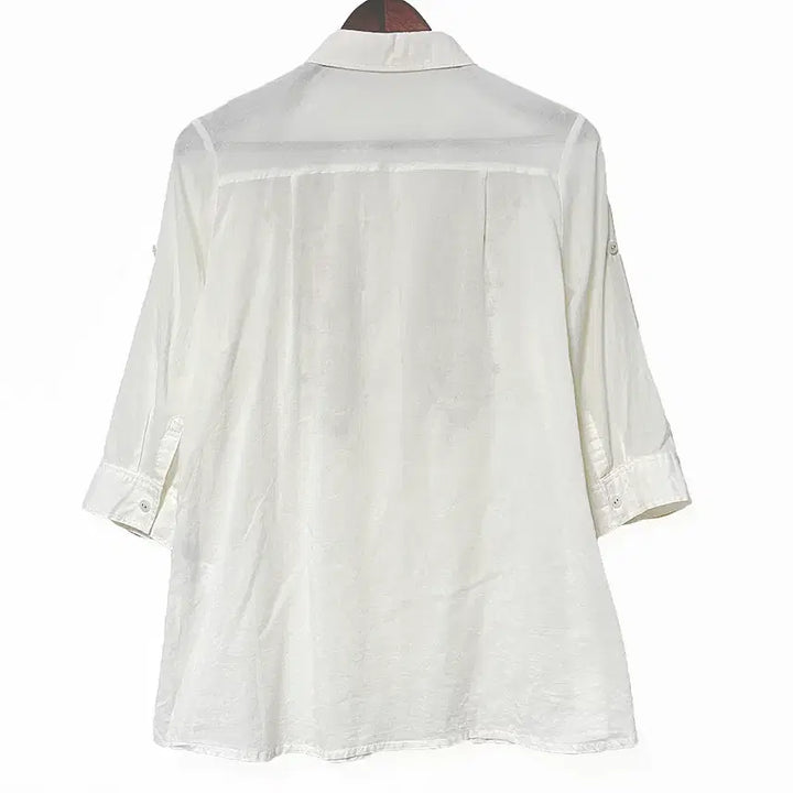 [SOLD OUT] 일본빈티지 에스닉패턴꽃자수 A라인셔츠남방 아이보리 모리걸하구미룩갸루y2k