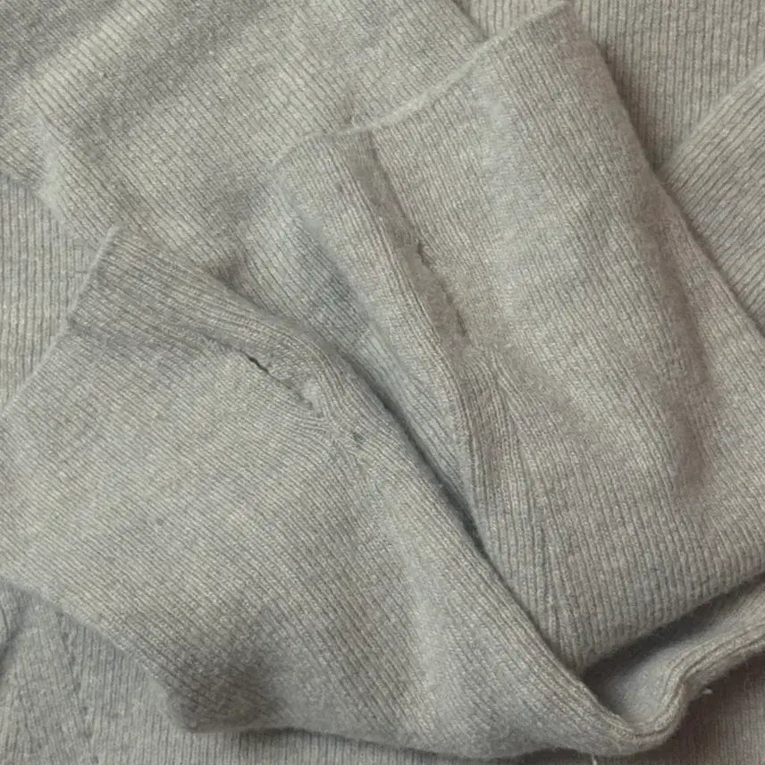 [BUNJANG] Loeuvre Layered Knit Oatmeal Color Top / 루에브르 레이어드 니트 오트밀컬러
