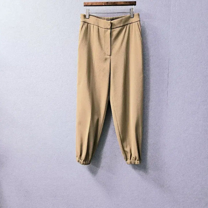 [BUNJANG] LANVIN Collection Bending Jogger Slacks Pants / 한섬 랑방LANVIN 컬렉션  밴딩  조거슬랙스 팬츠