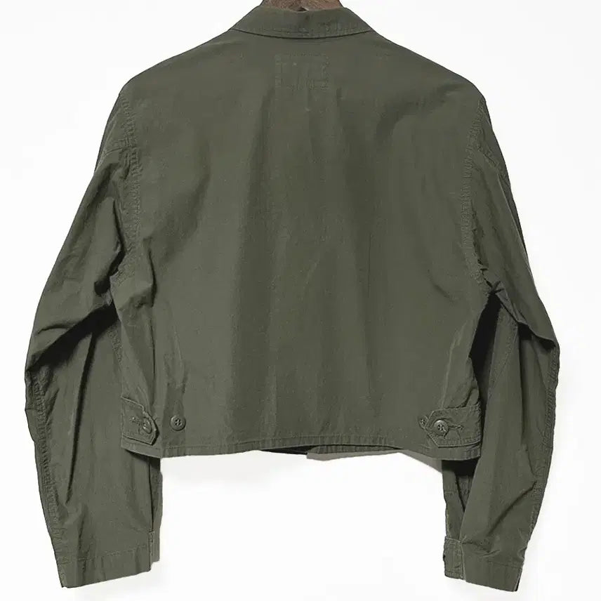 [BUNJANG] Vintage Japanese Jungle Fatigue Short Jacket / 일본빈티지 여자정글퍼티그 오버핏 숏야상자켓점퍼카키 모리걸하구미룩y2k