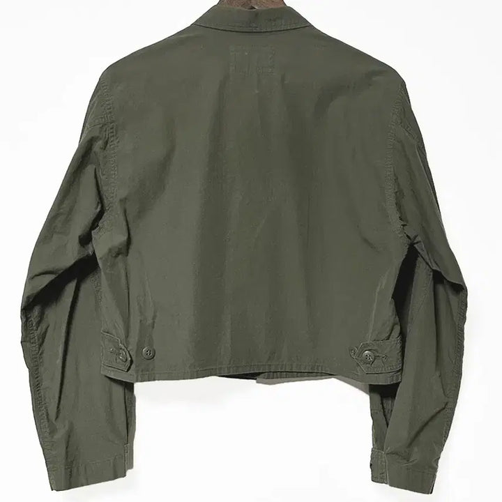 [BUNJANG] Vintage Japanese Jungle Fatigue Short Jacket / 일본빈티지 여자정글퍼티그 오버핏 숏야상자켓점퍼카키 모리걸하구미룩y2k