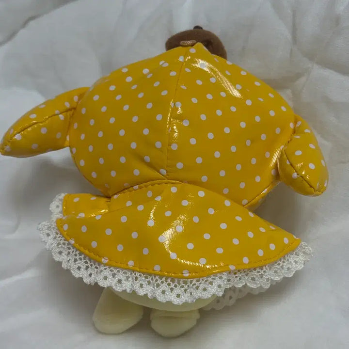 [BUNJANG] Sanrio Pompompurin Raincoat Plush Doll / 산리오 우비 폼폼푸린 인형