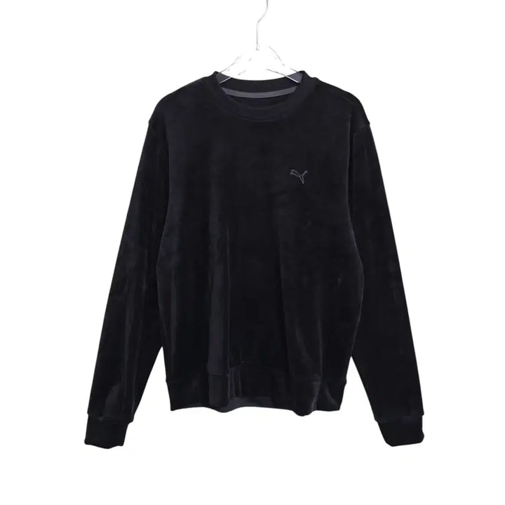 [BUNJANG] Puma Velour Velvet Sweatshirt / 푸마 2025 벨로아 벨벳 맨투맨 티셔츠 남성90-여성95
