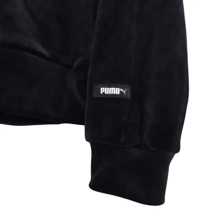 [BUNJANG] Puma Velour Velvet Sweatshirt / 푸마 2025 벨로아 벨벳 맨투맨 티셔츠 남성90-여성95