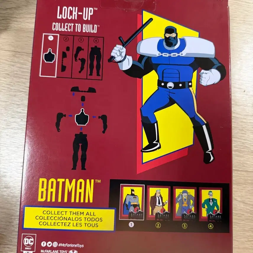 [BUNJANG] McFarlane Batman The Animated Series: Lock-Up Set / 맥팔레인 배트맨 애니메이션 어드벤처 락업 세트