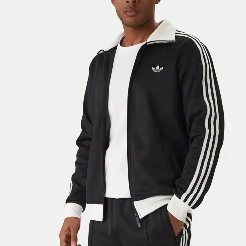 [BUNJANG] Adidas Beckenbauer Track Top XL Black / [정품] 아디다스 베켄바우어 트랙탑 블랙 XL
