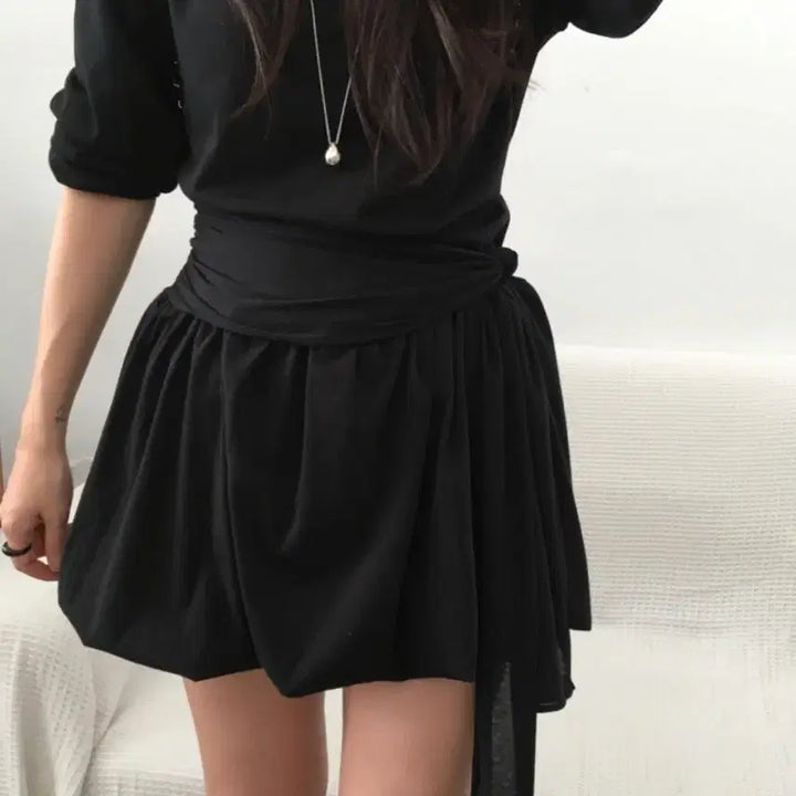 [BUNJANG] Oberall Fever One-Piece Dress (Black) / 오베럴 피버원피스(블랙)