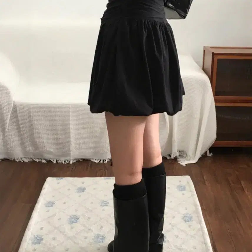 [BUNJANG] Oberall Fever One-Piece Dress (Black) / 오베럴 피버원피스(블랙)