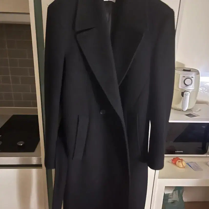[BUNJANG] DecoroSo Mael Robe Long Coat - Size 1 / 데꼬로소 마엘 로브 롱코트 1사이즈