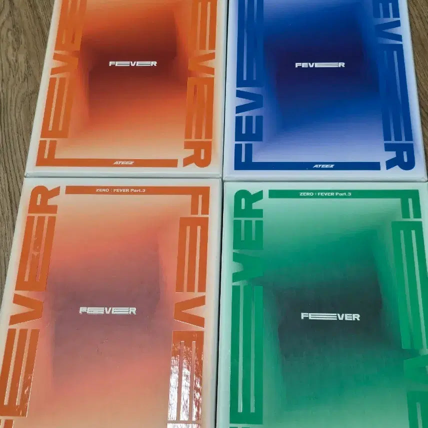 [BUNJANG] ATEEZ ZERO: FEVER Part.3 Album Bundle Set / 에이티즈 제로 피버 파트3 앨범 4장 일괄