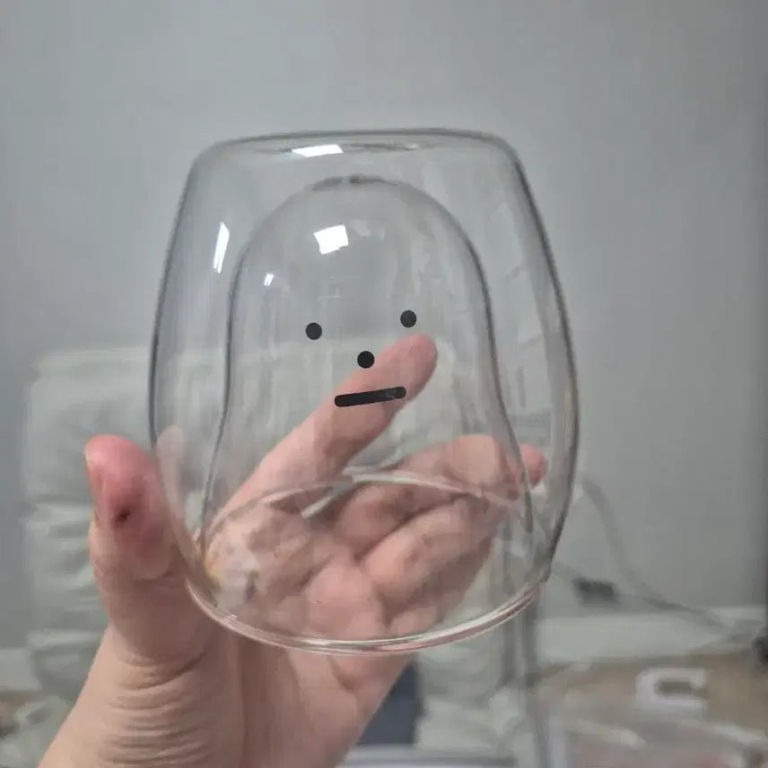 [BUNJANG] Sticky Monster Lab 01 Glass Cup / 스티키몬스터랩 유리컵 01번