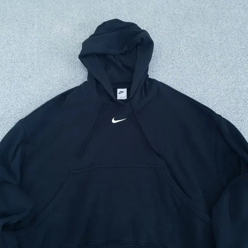 [SOLD OUT] XL 나이키 크롭 후드티 오버핏 | B