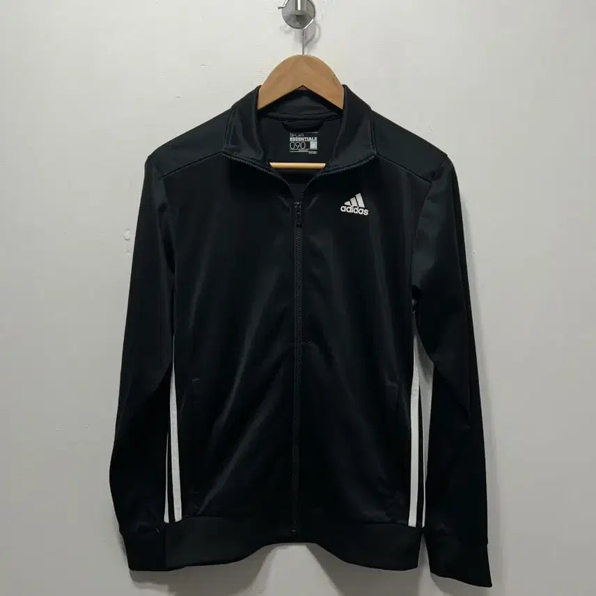 [BUNJANG] Adidas Black Three Stripe Track Jacket S / 아디다스 블랙 삼선 트랙 자켓 S